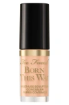 Too Faced Mini Born This Way Super Coverage Multi-use Concealer Nude 0.06 oz / 1.77 ml