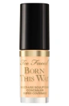 Too Faced Mini Born This Way Super Coverage Multi-use Concealer Shortbread 0.06 oz / 1.77 ml