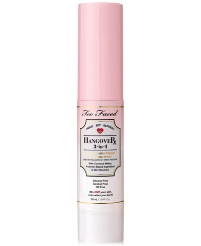 TOO FACED TRAVEL-SIZE HANGOVER 3-IN-1 REPLENISHING PRIMER & SETTING SPRAY, 30 ML