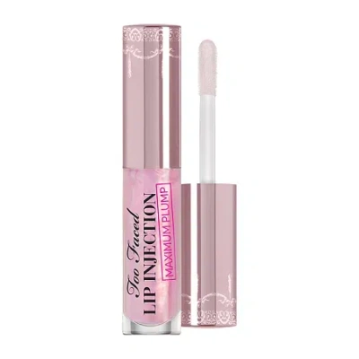 Too Faced Travel Size Lip Injection Maximum Plump Extra Strength Lip Plumper Gloss In White