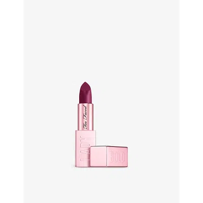 Too Faced Upgrade Lady Bold Em-power Pigment Cream Lipstick 3.3g In Upgrade