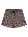 Tooco Animal-print Swim Shorts