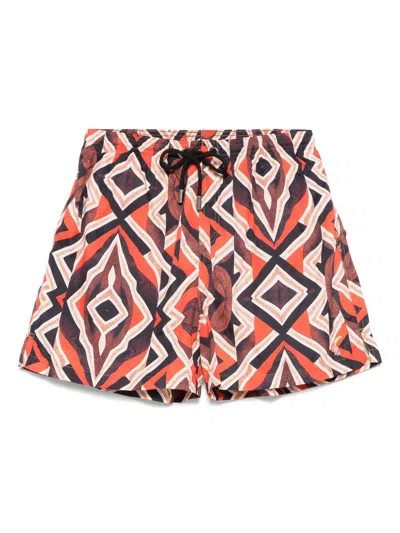 Tooco Graphic-print Swim Shorts