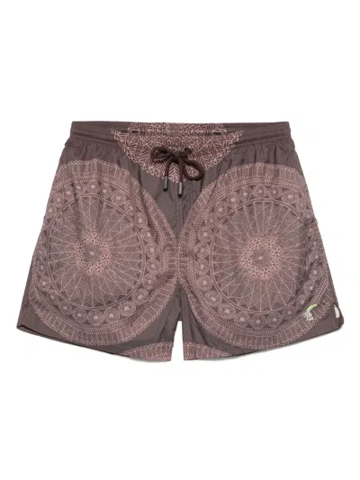 Tooco Graphic-print Swim Shorts