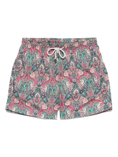 Tooco Paisley-print Swim Shorts