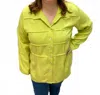 Toofan Squares Long Sleeve Top In Kiwi In Green