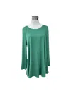 Toofan Women's Ja Swing Tunic Top In Jade In Blue