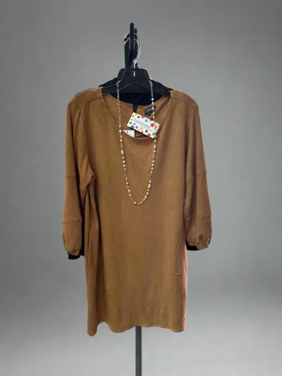 Toofan Women's Tier Sleeve Dress In Camel In Brown