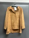Toofan Women's Two Pocket Jacket In Camel In Brown