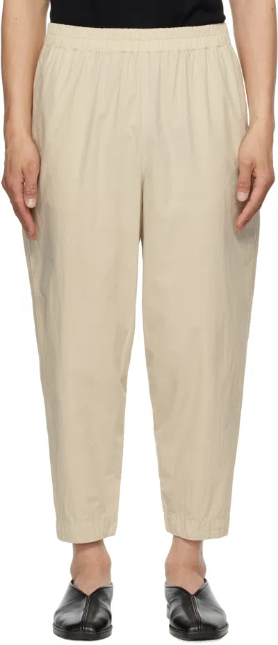 Toogood Beige 'the Acrobat' Trousers In Porridge