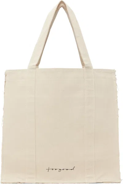 Toogood Beige 'the Handyman' Tote In Raw