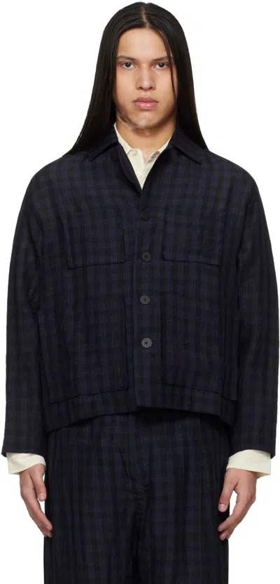 Toogood Black & Blue 'the Magician' Jacket