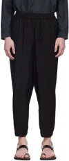 TOOGOOD BLACK 'THE ACROBAT' TROUSERS