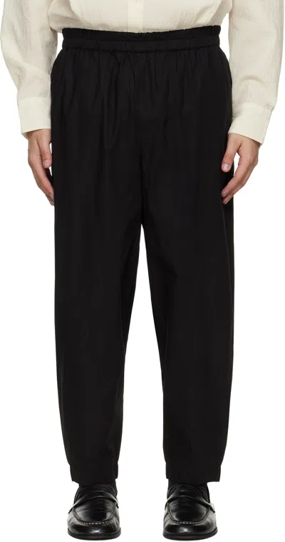 Toogood Black 'the Acrobat' Trousers In Gray