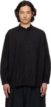 Toogood Black 'the Draughtsman' Shirt In Flint
