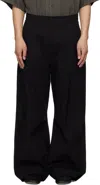 Toogood Black 'the Potter' Trousers In Flint