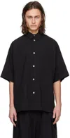 Toogood Black 'the Tinker' Shirt In Flint