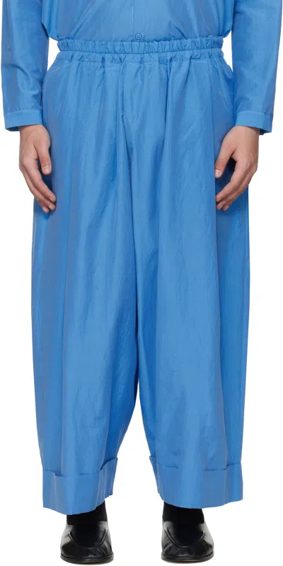 Toogood Blue 'the Baker' Trousers