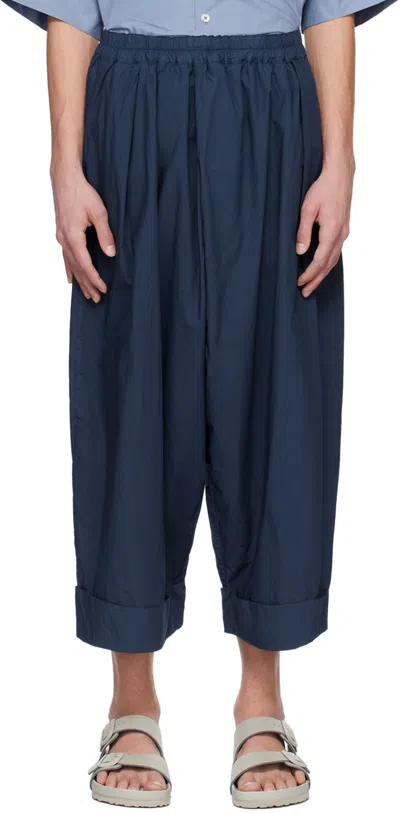 Toogood Blue 'the Baker' Trousers In Basalt