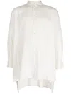 Toogood Button-fastening Silk Shirt In Neutrals