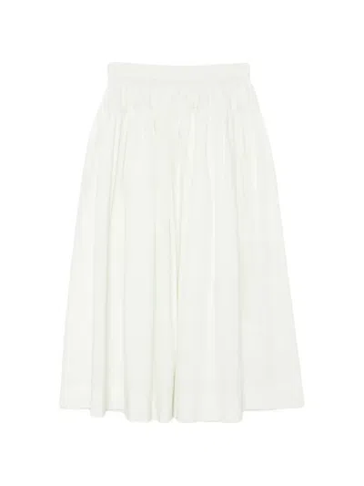 Toogood Dancer Gathered Skirt In White