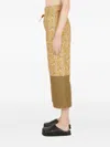 Toogood Floral-pattern Quilted Trousers In Multi
