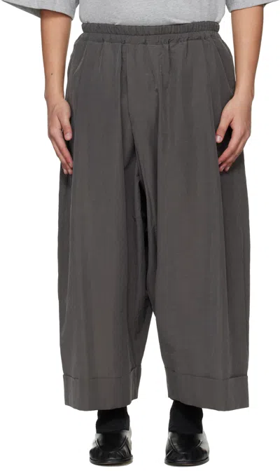 Toogood Gray 'the Baker' Trousers In Brown
