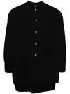 Toogood Hemd Mit Asymmetrischem Saum In Schwarz