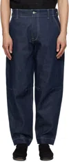 Toogood Indigo 'the Engineer' Jeans In Indigo