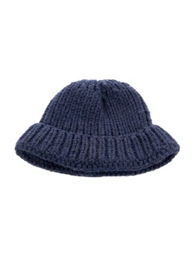 Pre-owned Toogood Knit Hat In Blue