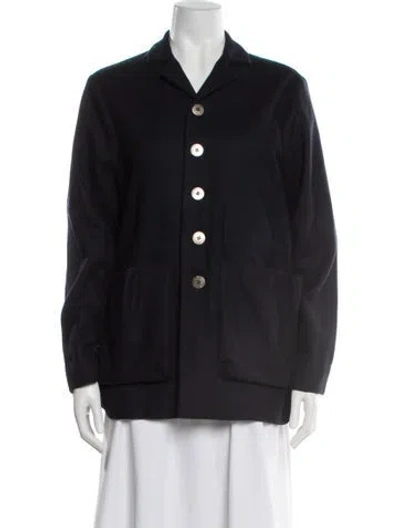 Pre-owned Toogood Lambswool Jacket In Blue