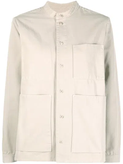 Toogood Locksmith Cotton Shirt In Neutrals