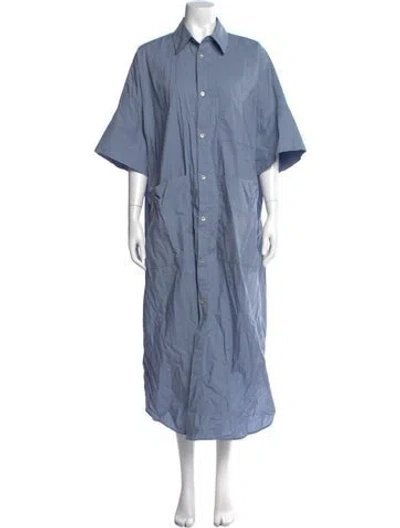 Pre-owned Toogood Long Dress In Blue