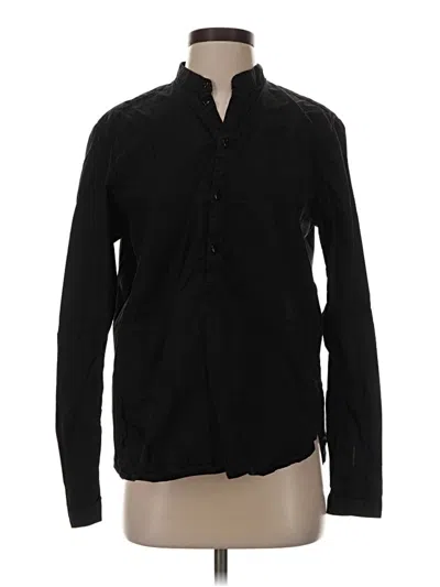 Pre-owned Toogood Long Sleeve Button Down Shirt In Black