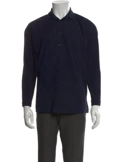 Pre-owned Toogood Long Sleeve Shirt In Blue