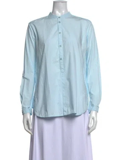 Pre-owned Toogood Long Sleeve Top In Blue