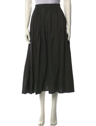 Pre-owned Toogood Midi Length Skirt In Gray