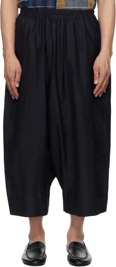Toogood Navy 'the Baker' Trousers In Ink