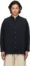 Toogood Navy 'the Draughtsman' Shirt In Ink