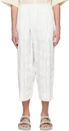 TOOGOOD OFF-WHITE 'THE BAKER' TROUSERS
