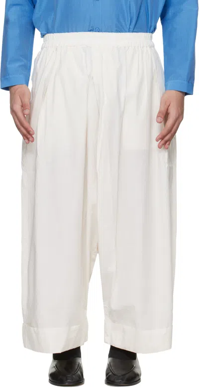 Toogood Off-white 'the Baker' Trousers