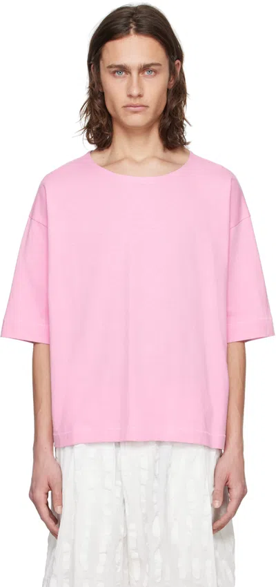 Toogood Pink 'the Tapper' T-shirt In Gum