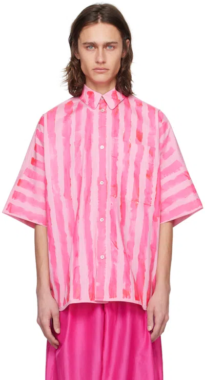Toogood Pink 'the Tinker' Shirt In Gum