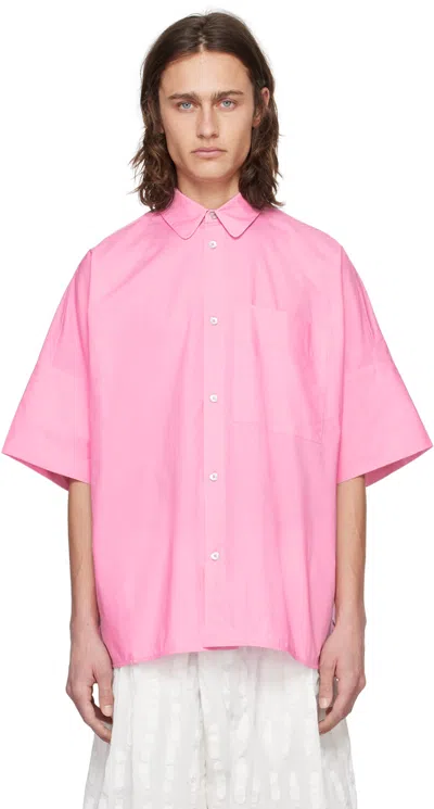 Toogood Pink 'the Tinker' Shirt In Gum