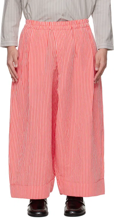 Toogood Red & Pink 'the Baker' Trousers