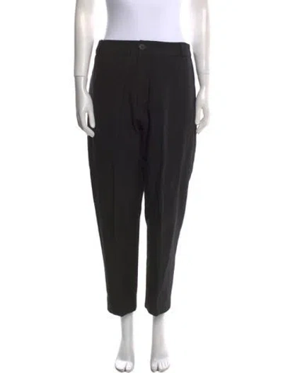 Pre-owned Toogood Straight Leg Pants In Black
