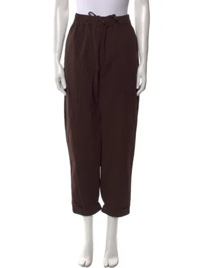 Pre-owned Toogood Straight Leg Pants W/ Tags In Brown