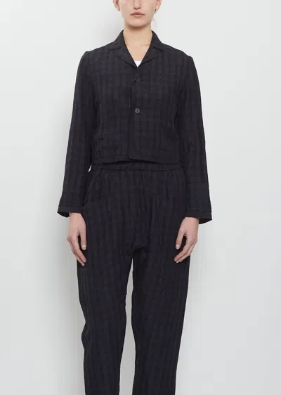 Toogood The Potter Linen Jacket In Blue