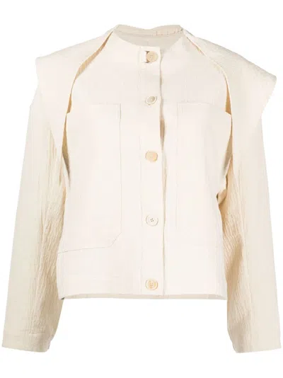 Toogood The Skipper Button-fastening Jacket In Neutrals