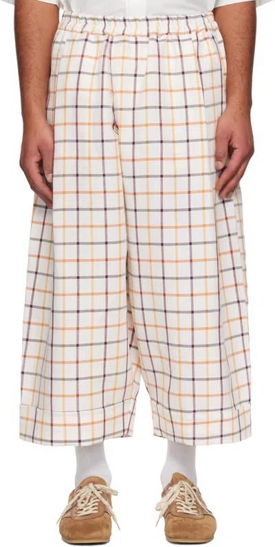 Toogood White 'the Baker' Trousers